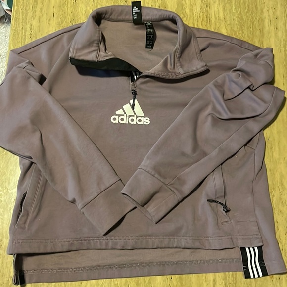 Adidas crop hoodie - Picture 1 of 1